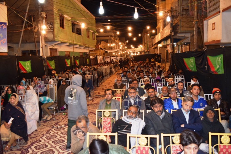 ایم ڈبلیو ایم کراچی کے تحت شب یاد شہداء کی تصویری جھلکیاں