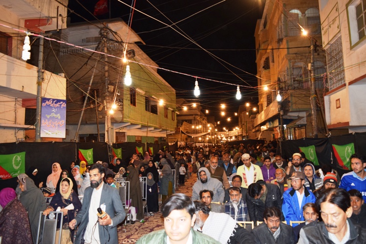 ایم ڈبلیو ایم کراچی کے تحت شب یاد شہداء کی تصویری جھلکیاں