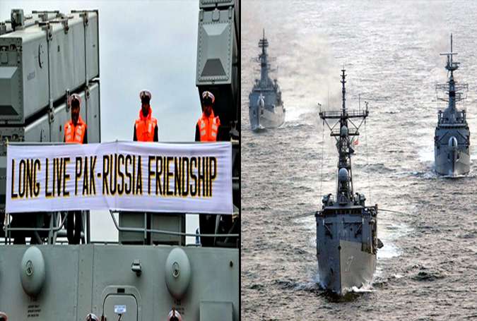 بحری امن مشقوں میں شرکت کیلئے روس سمیت کئی ممالک کے جہاز کراچی پہنچ گئے