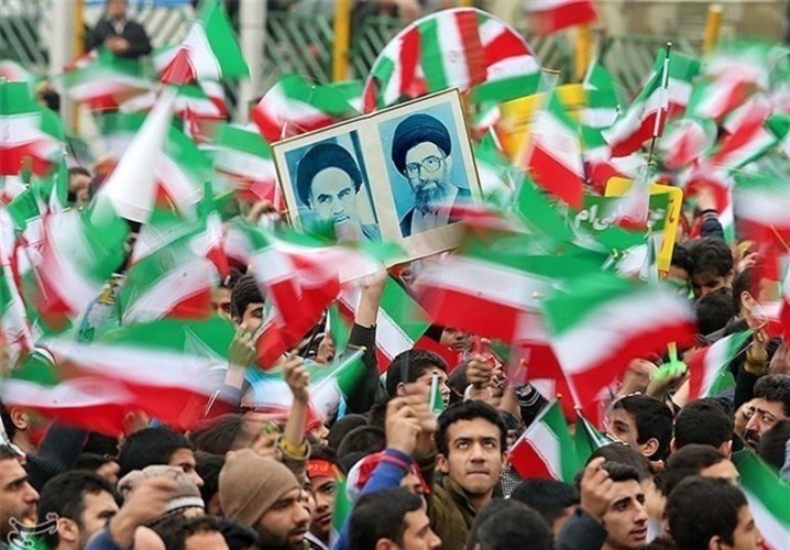انقلاب اسلامی کی کامیابی کی 38ویں سالگرہ کی مناسبت سے عظیم ریلی
