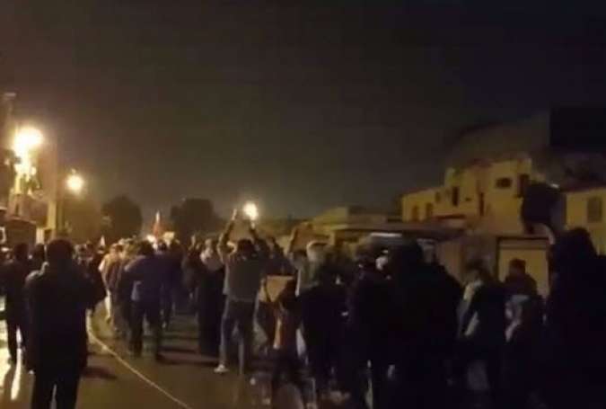 تظاهرات هزاران بحرینی در ششمین سالروز انقلاب