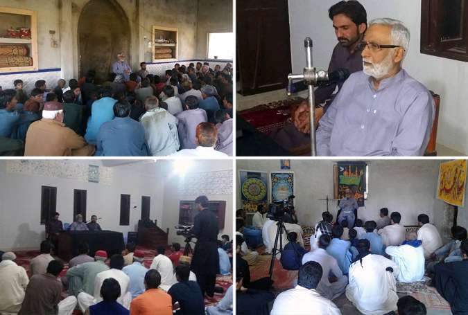اصغریہ علم و عمل تحریک کے چیئرمین حسین موسوی کا ضلع شہید بینظیرآباد کا خصوصی دورہ