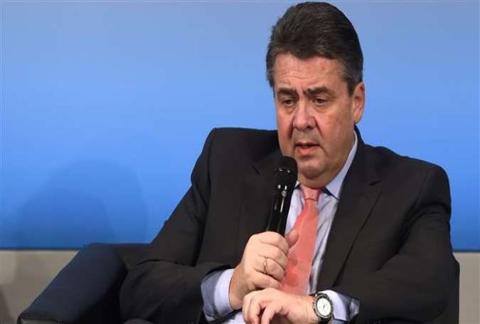 German Foreign Minister Sigmar Gabriel attends a panel discussion during the 2nd day of the 53rd Munich Security Conference (MCS) in Munich, southern Germany, February 18, 2017.