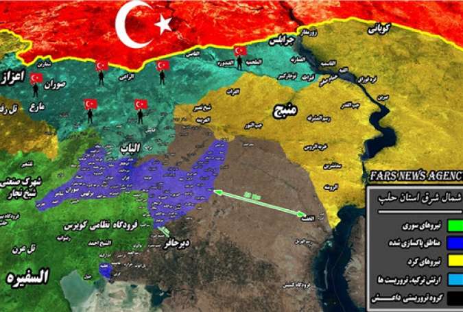 تلاقی ارتش سوریه و کُردها در شمال شرق حلب؛ راه ترکیه مسدود شد