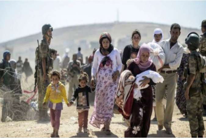 عملیات نظامی ترکیه در شمال سوریه 40 هزار نفر را آواره کرده است