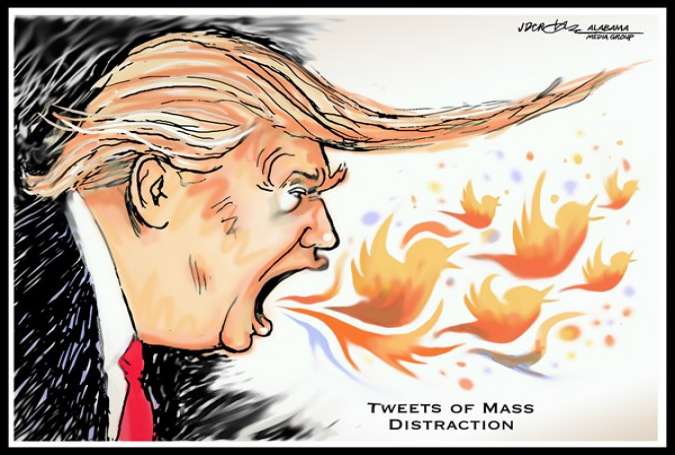 Trump Tweets of Mass Distraction