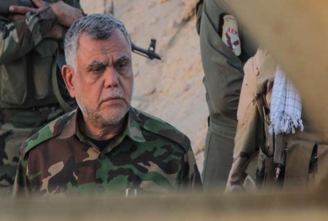 العامري : لن نسمح لقوى أجنبية بالمشاركة في معارك الموصل