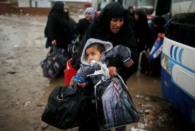 نزوح أكثر من 180 ألف عراقي من غرب الموصل
