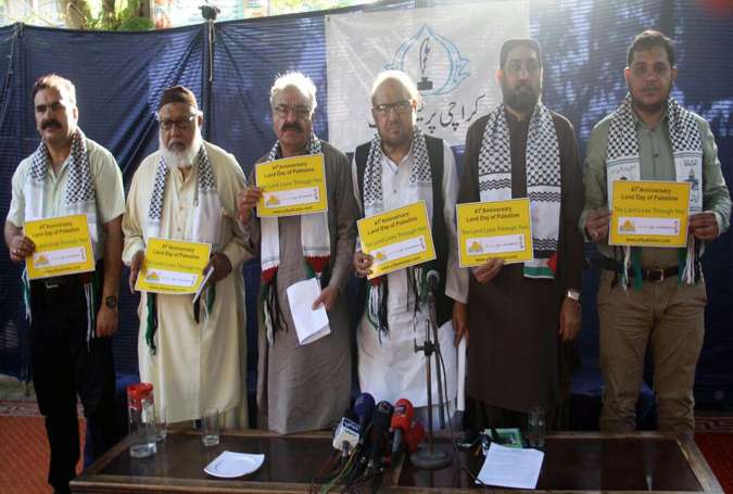 فلسطین فاؤنڈیشن پاکستان کا ’’یوم ارض فلسطین‘‘ کے موقع پر ملک بھر میں مہم چلانے کا اعلان