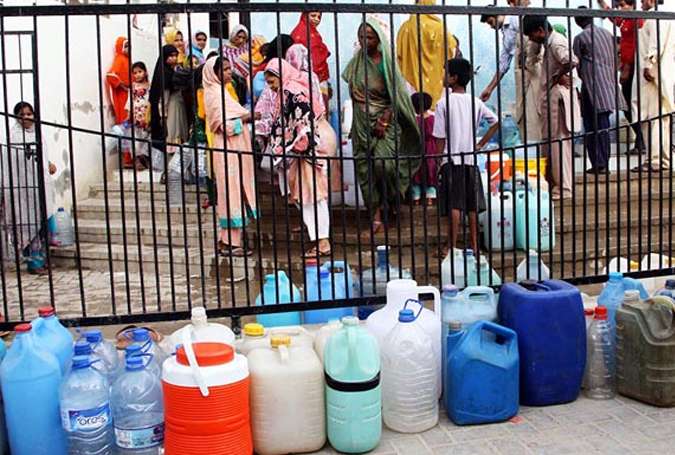 کراچی میں پانی کے بحران کا خدشہ