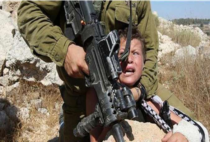 بازداشت 300 کودک فلسطینی از سوی نظامیان صهیونیستی در 3 ماه