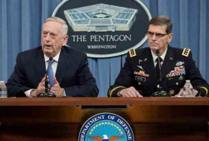 واشنگتن خواهان مداخله نظامی گسترده در سوریه نیست
