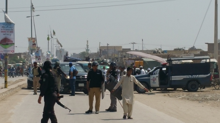 ڈی آئی خان، کوٹلی امام حسین کی زمین پر ناجائز قبضے کیخلاف احتجاج
