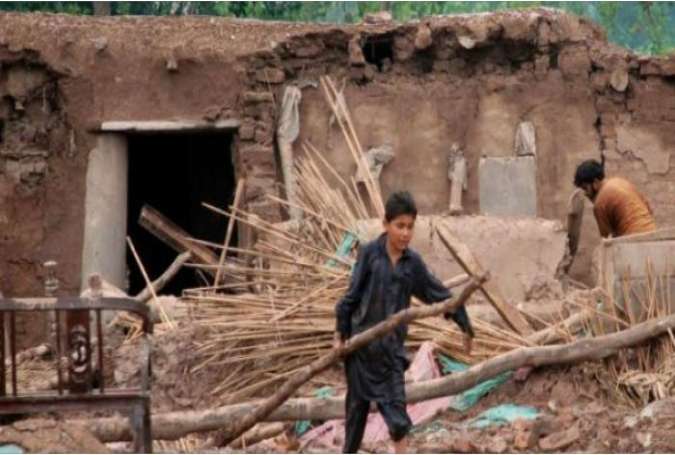 ڈی آئی خان تیز بارش اور آندھی، مکان کی چھت گر نے سے ماں اور بیٹی جاں بحق، 6 افراد زخمی