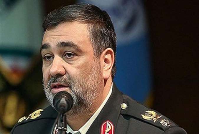 Brigadier General Hossein Ashtari, the chief of Iran’s Law Enforcement Forces