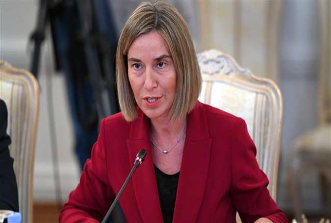 The European Union (EU)’s foreign policy chief, Federica Mogherini (photo by AFP)