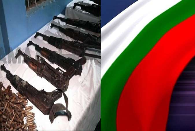 کراچی کے علاقے مشرف کالونی میں زیرِ زمین چھپایا گيا اسلحہ برآمد