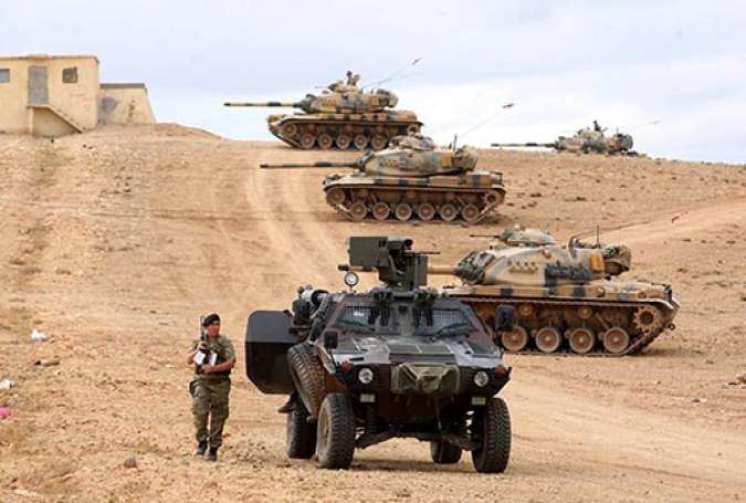 ترکیه در خاک سوریه پایگاه نظامی احداث می کند