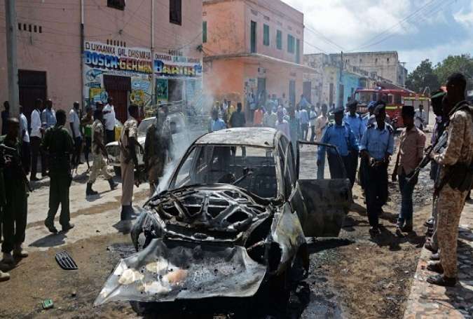 مقتل جنديين صوماليين جراء انفجار سيارة ملغومة بمقديشيو