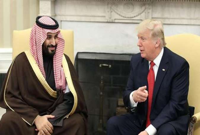 Mohammed bin Salman dan Trump