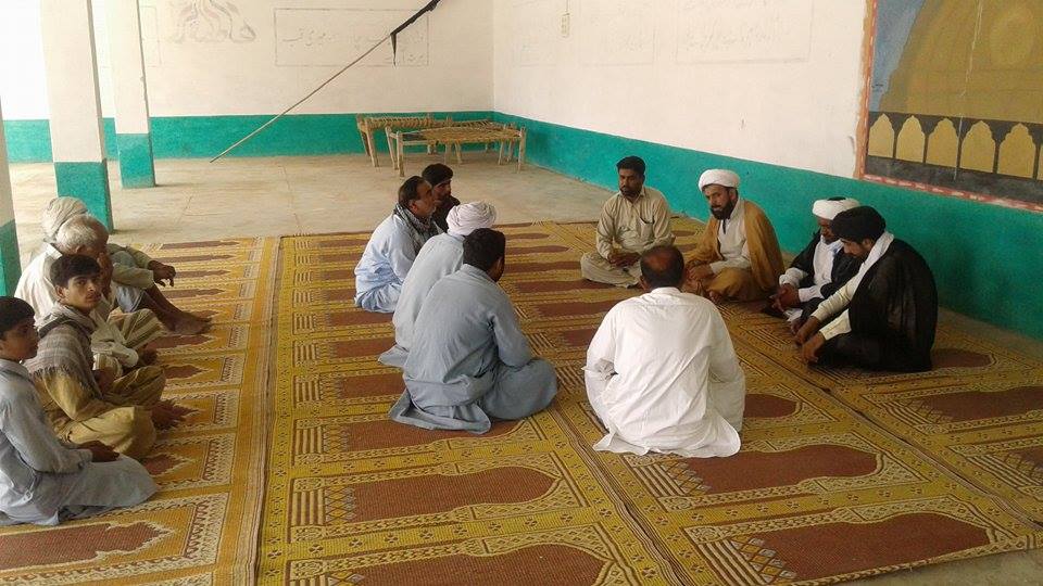 ڈیرہ غازی خان، بپی میں اہل علاقہ کیساتھ نشست