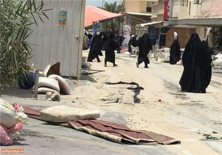 بحرین میں بزرگ عالم دین آیت اللہ شیخ عیسٰی قاسم کے گھر پر سکیورٹی فورسز کا حملہ