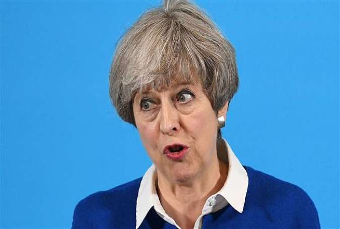 British Prime Minister Theresa May (file photo)