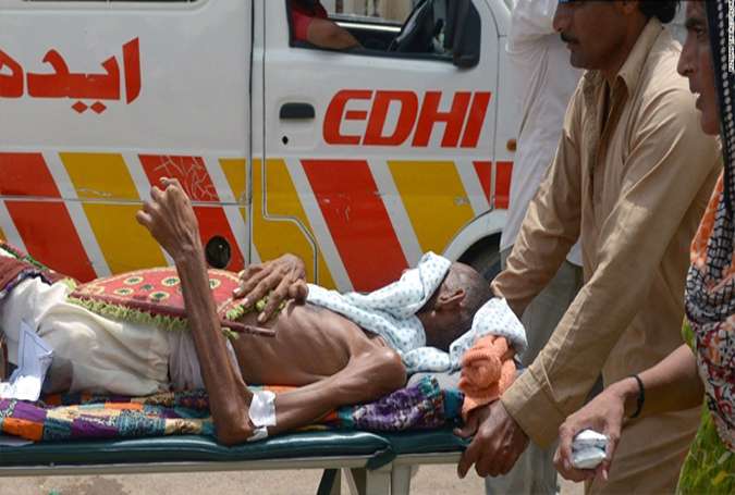 کراچی میں ہیٹ اسٹروک سے اموات کی خبر غلط ہے، ترجمان ایدھی