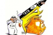 ‘‘ترامب والسعودية يطلقان داعش على إيران‘‘