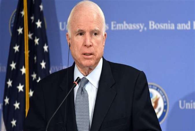 US Republican Senator John McCain (Photo by AFP)