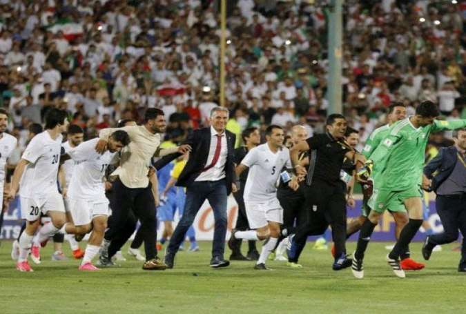 فیفا ورلڈ کپ 2018ء، کوالیفائنگ راؤنڈ میں ایرانی ٹیم ناقابل شکست