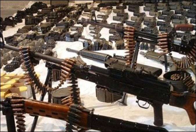 آپریشن ردالفساد، جنوبی وزیرستان میں اسلحہ و گولہ بارود برآمد
