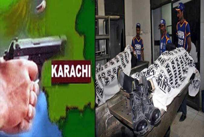 کراچی میں دہشتگردوں کی فائرنگ سے 4 پولیس اہلکار شہید
