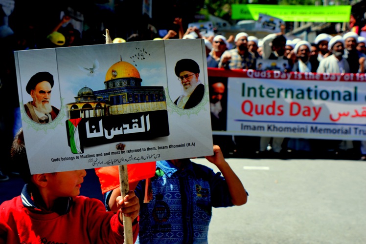 امام خمینی میموریل ٹرسٹ کے زیراہتمام مقبوضہ کشمیر کے ضلع کرگل میں ’’یوم القدس‘‘ کا اہتمام