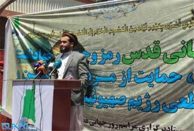 الشعب الأفغاني أحيا يوم القدس العالمي بمسيرات حاشدة