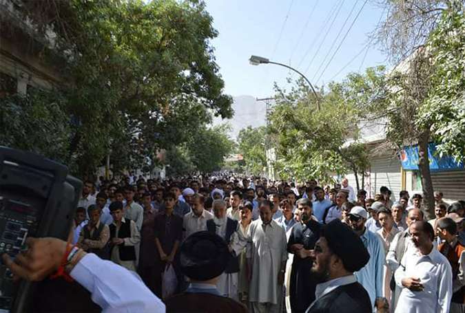 کوئٹہ، سانحہ پاراچنار کیخلاف شیعہ ہزارہ مسلمانوں کا احتجاجی دھرنا شروع