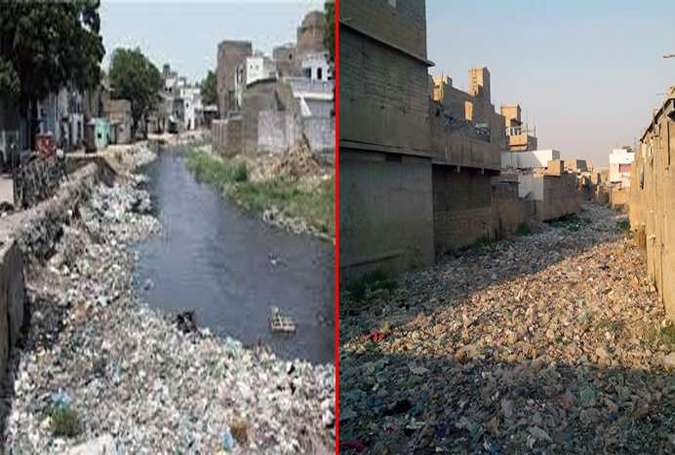 کراچی، گجر نالہ سمیت دیگر نالوں میں صفائی شروع نہ ہونے سے شہریوں میں تشویش