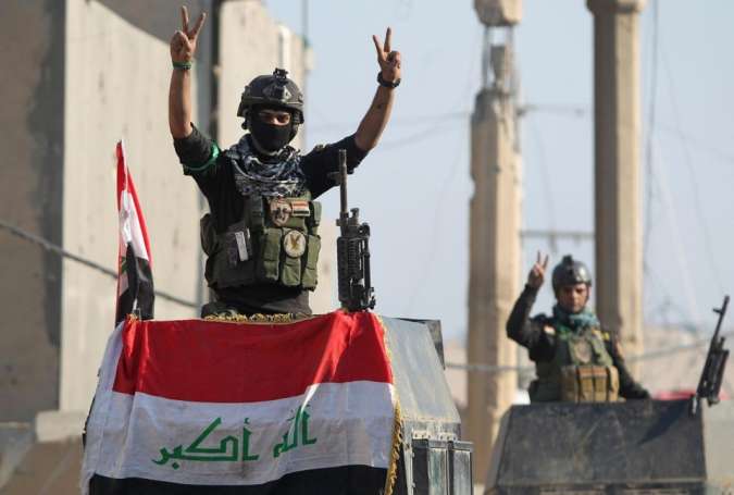 عراق میں دہشتگرد گروہ داعش کی خودساختہ اور باطل خلافت کے خاتمہ کا اعلان
