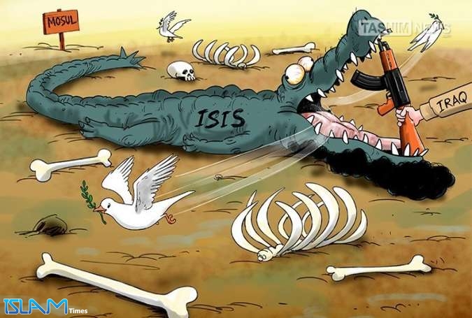 كاريكاتير.. القوات العراقية تضع حداً ‘‘لداعش‘‘