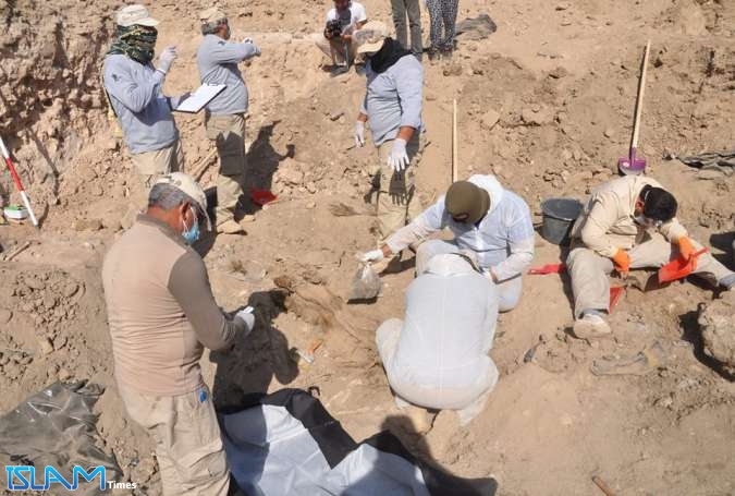 اكتشاف مقبرة جديدة لشهداء مجزرة سبايكر بالعراق