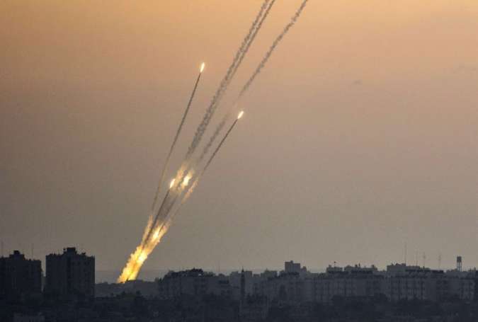 Rockets launched from Gaza during 2014 war.jpg