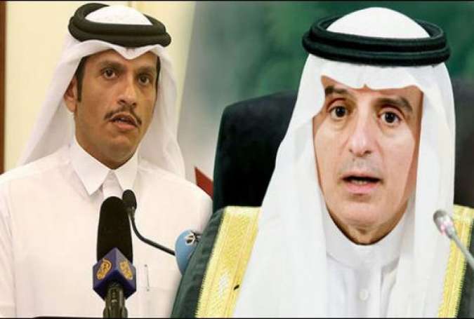 قطری وزیر خارجہ نے اپنے سعودی ہم منصب کے الزام کو مسترد کر دیا