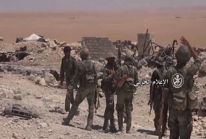 Tentara Suriah di Kota Strategis al-Sukhnah