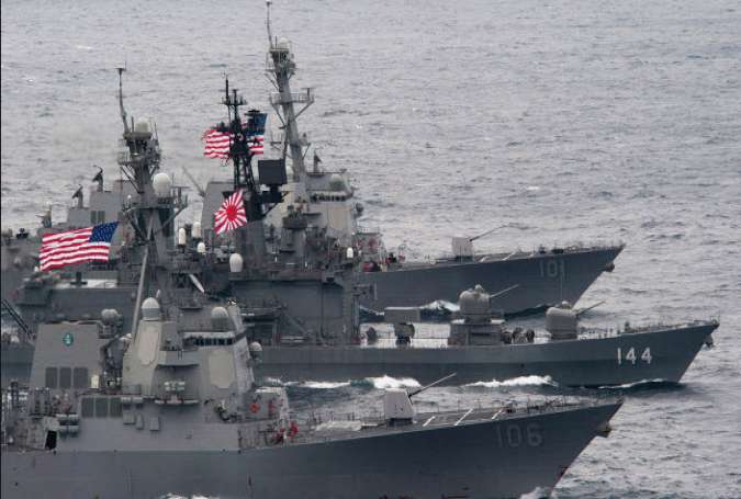چین، آمریکا را به دلیل رزمایش در دریای چین جنوبی به فتنه‌انگیزی متهم کرد
