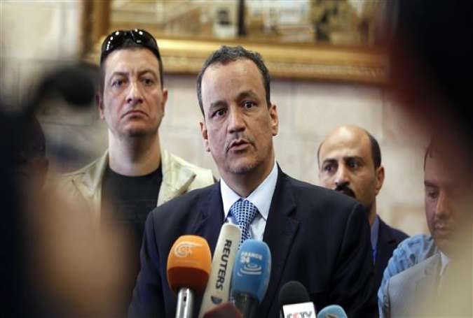 The United Nations (UN)’s Special Envoy for Yemen Ismail Ould Cheikh Ahmed (photo by AFP)