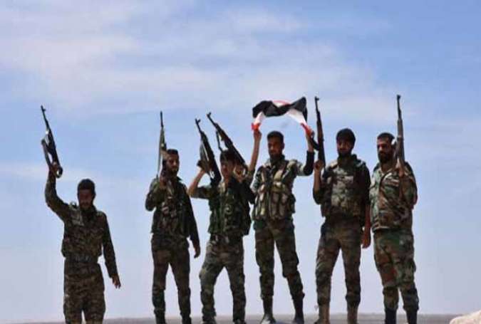 هلی برن موفق ارتش سوریه و متحدانش در پشت خطوط داعش