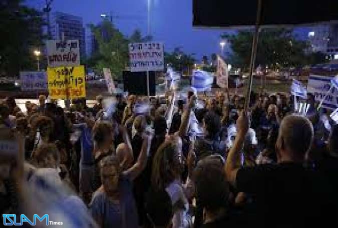 آلاف ‘‘الإسرائيليين‘‘ يطالبون باستقالة نتنياهو‎