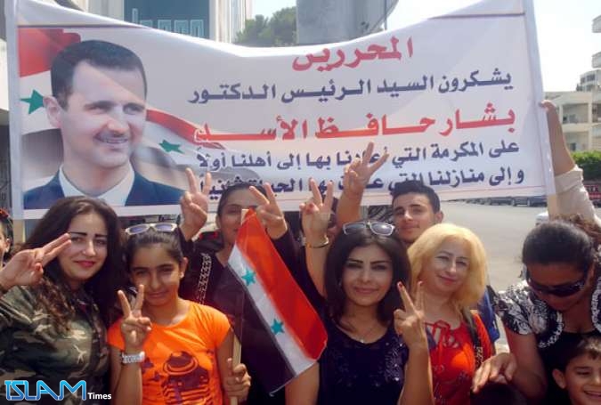 أهالي قرى ريف اللاذقية يوجهون الشكر للجيش السوري
