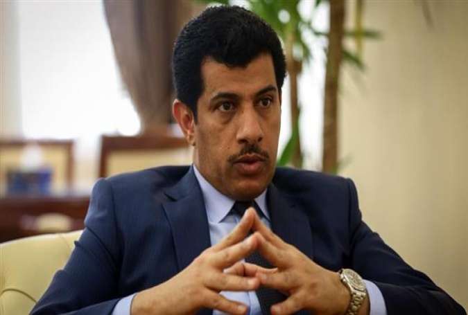 Qatari Ambassador to Turkey Salem bin Mubarak al-Shafi (Photo by Anadolu news agency)