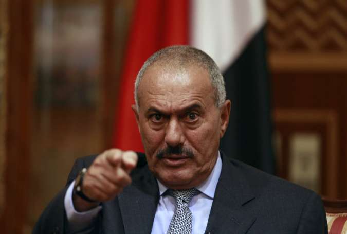 صالح يؤكد على عمق تحالفه مع حركة أنصار الله
